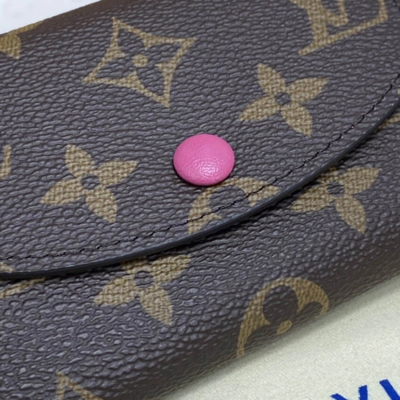 <span styl Louis Vuitton Monogram Canvas Rosalie Coin Purse Rosy - Image 5