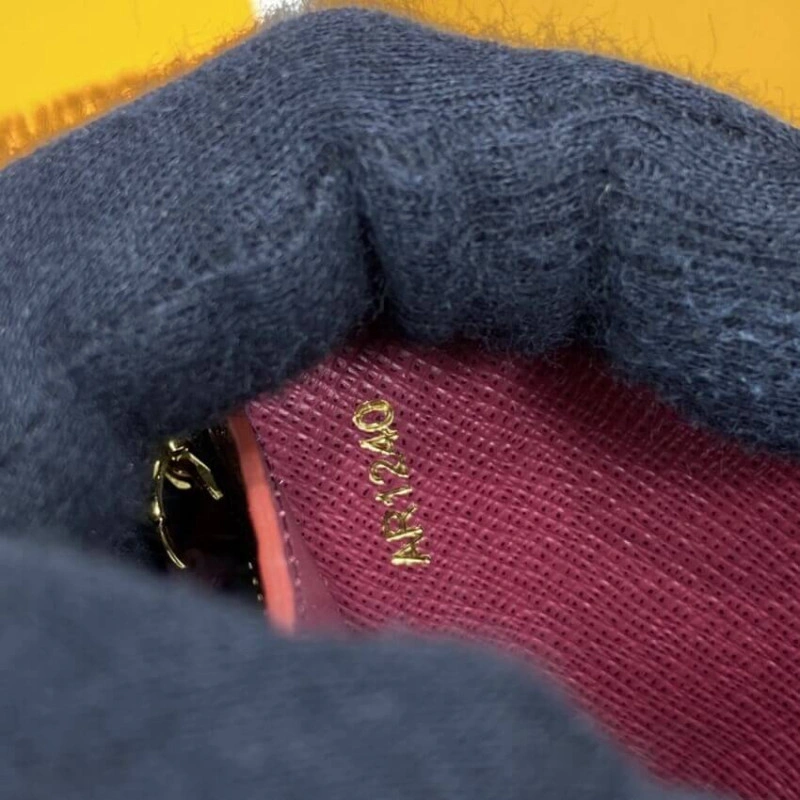 Grained c Louis Vuitton Monogram Canvas Victorine Wallet Fuchsia - Image 10