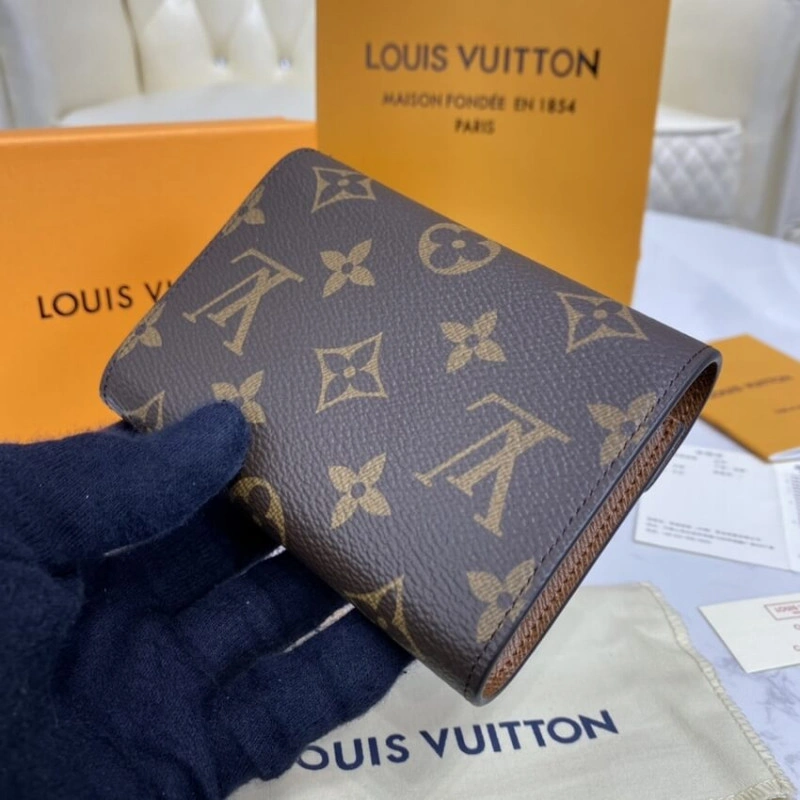 6 card sl Louis Vuitton Monogram Canvas Victorine Wallet - Image 4