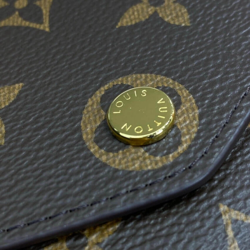 Press stu Louis Vuitton Monogram Cavas Sarah Wallet Fuchsia - Image 6