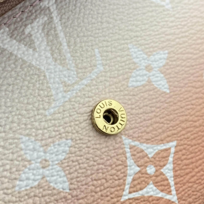 6 credit Louis Vuitton Victorine Wallet Mist Gray - Image 6