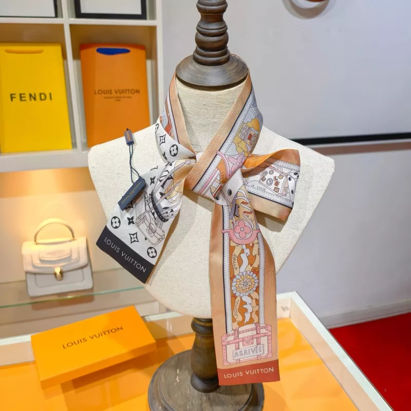 Minimalist 7530 Louis Vuitton Silk Scarf - Image 5