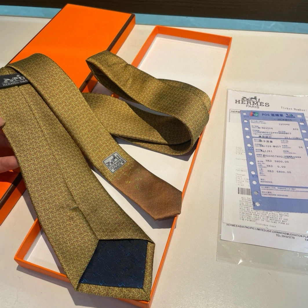 Popular 9862 Hermes Necktie For Men - Image 5
