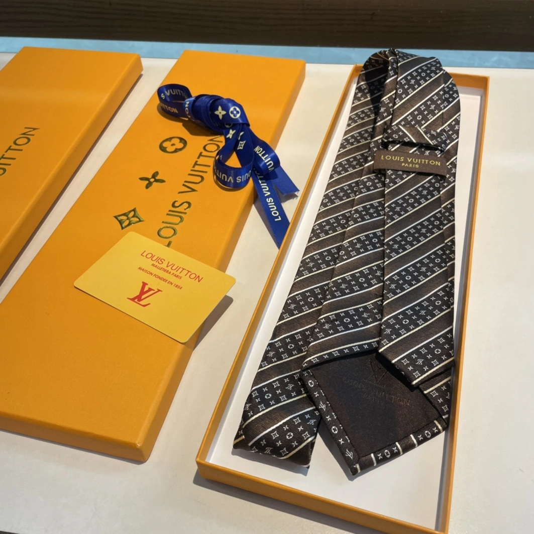 Practical 4771 Louis Vuitton LV Necktie For Men - Image 7