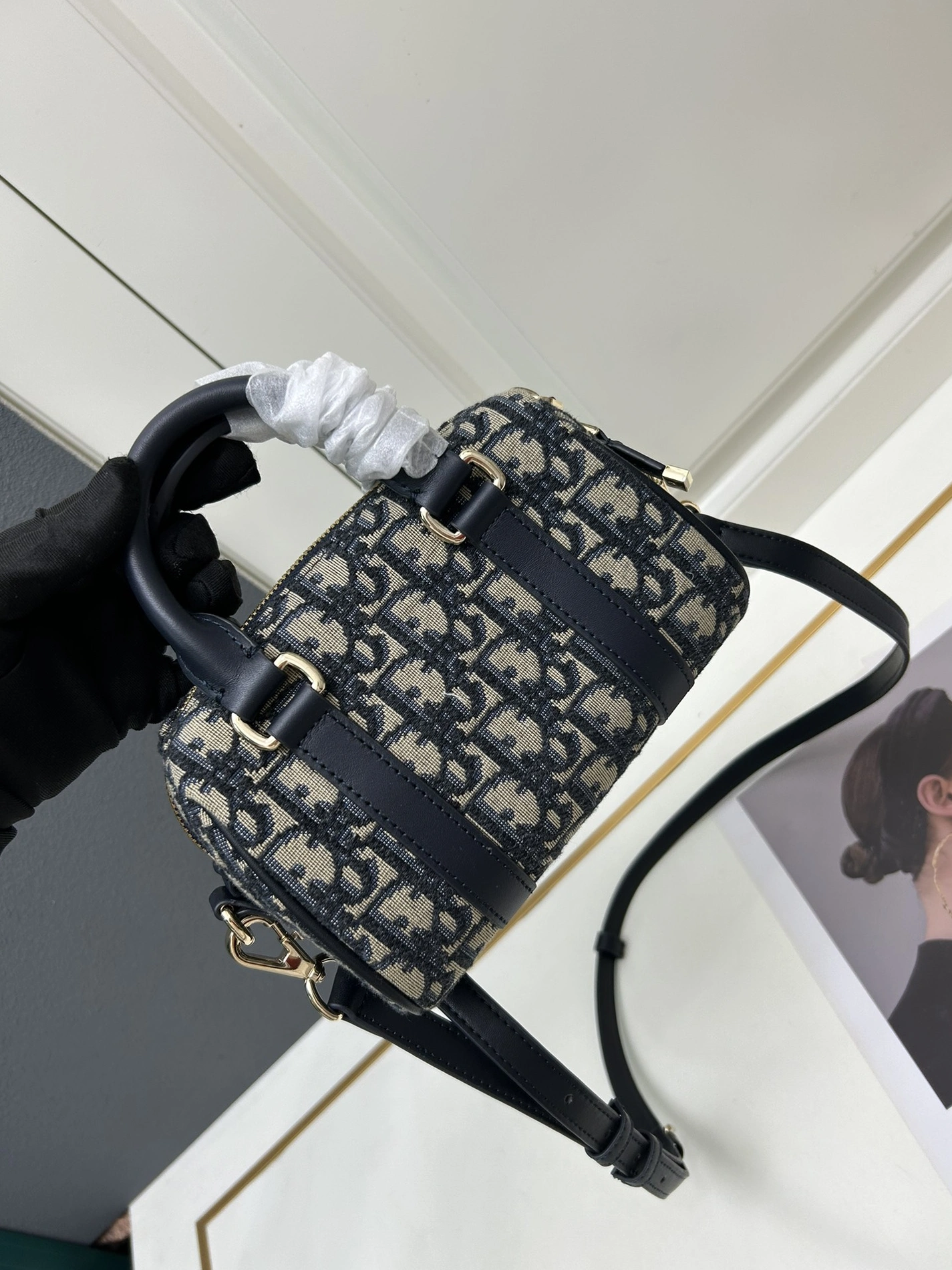 Practical 6809 Christian Dior AAA Quality Handbags For Women - Image 7