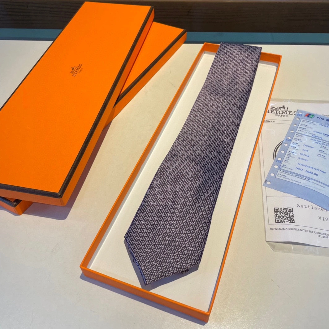 Practical 9885 Hermes Necktie For Men - Image 7