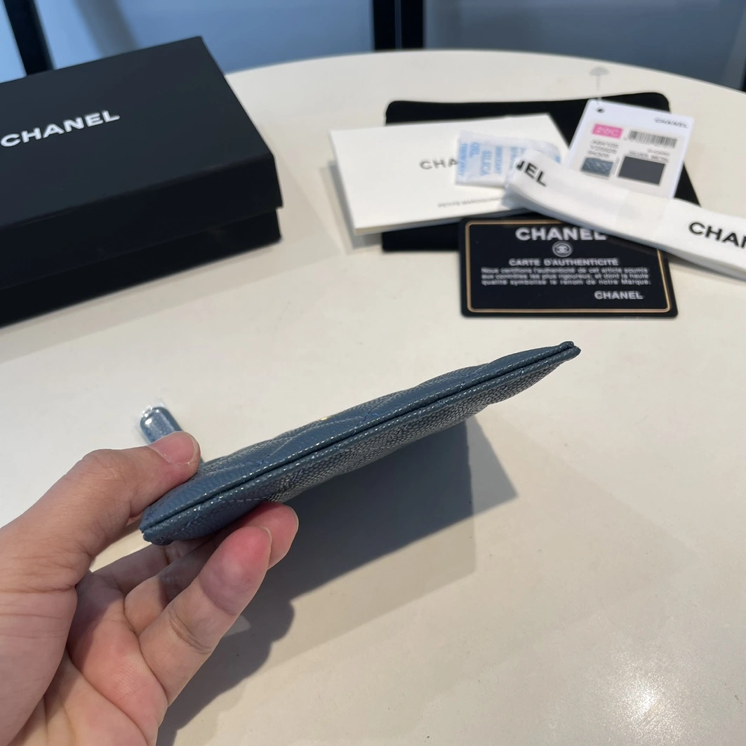 Soft 8054 Chanel AAA Quality Card Case For Women - Image 5