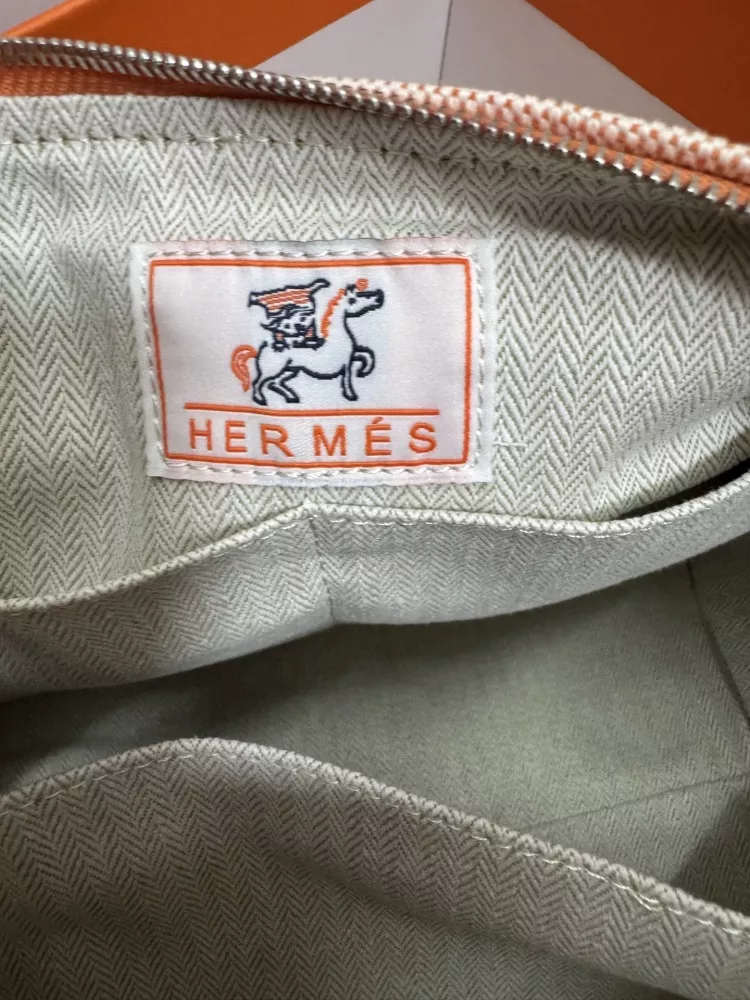 Trendsetting 5783 Hermes AAA Quality Handbags In Orange For Women - Image 7