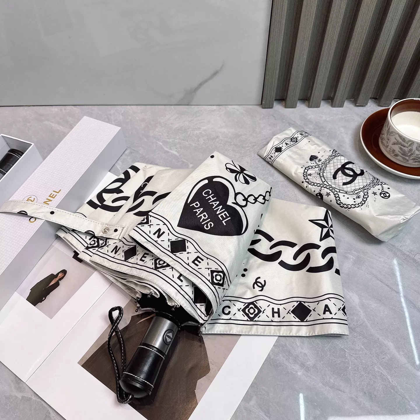 Unique 1326 Chanel Umbrellas - Image 3