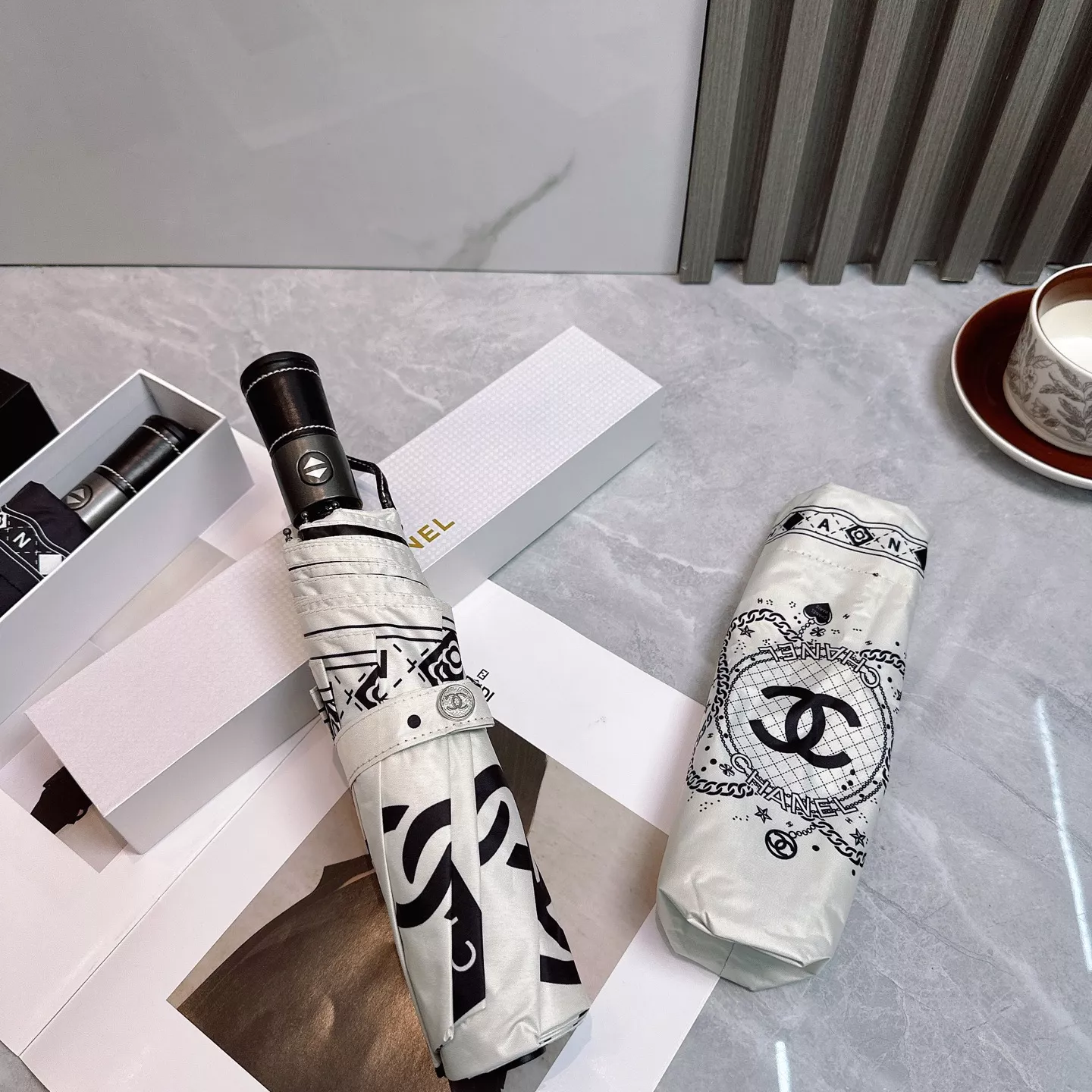 Unique 1326 Chanel Umbrellas - Image 4