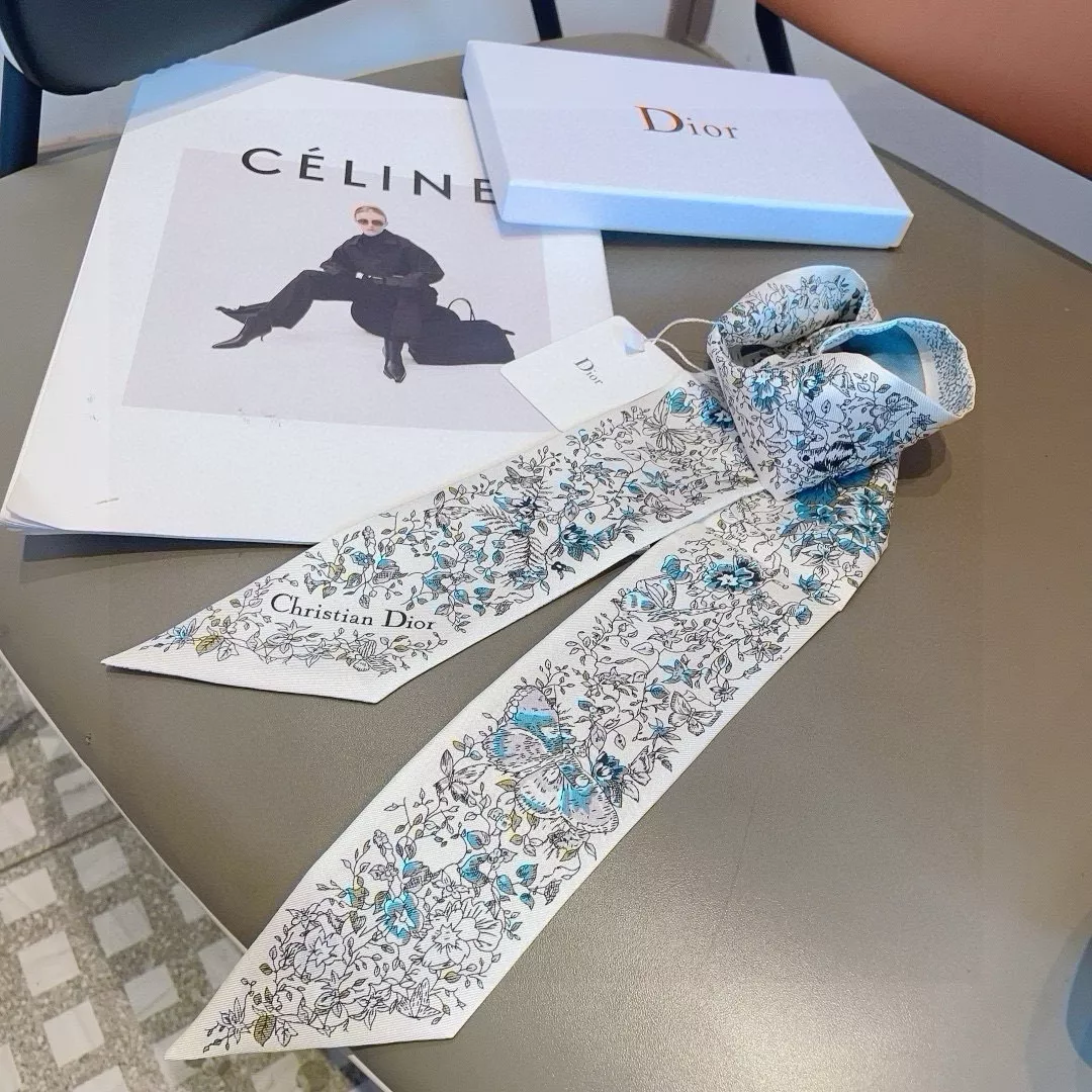 Vibrant 601 Christian Dior Silk Scarf