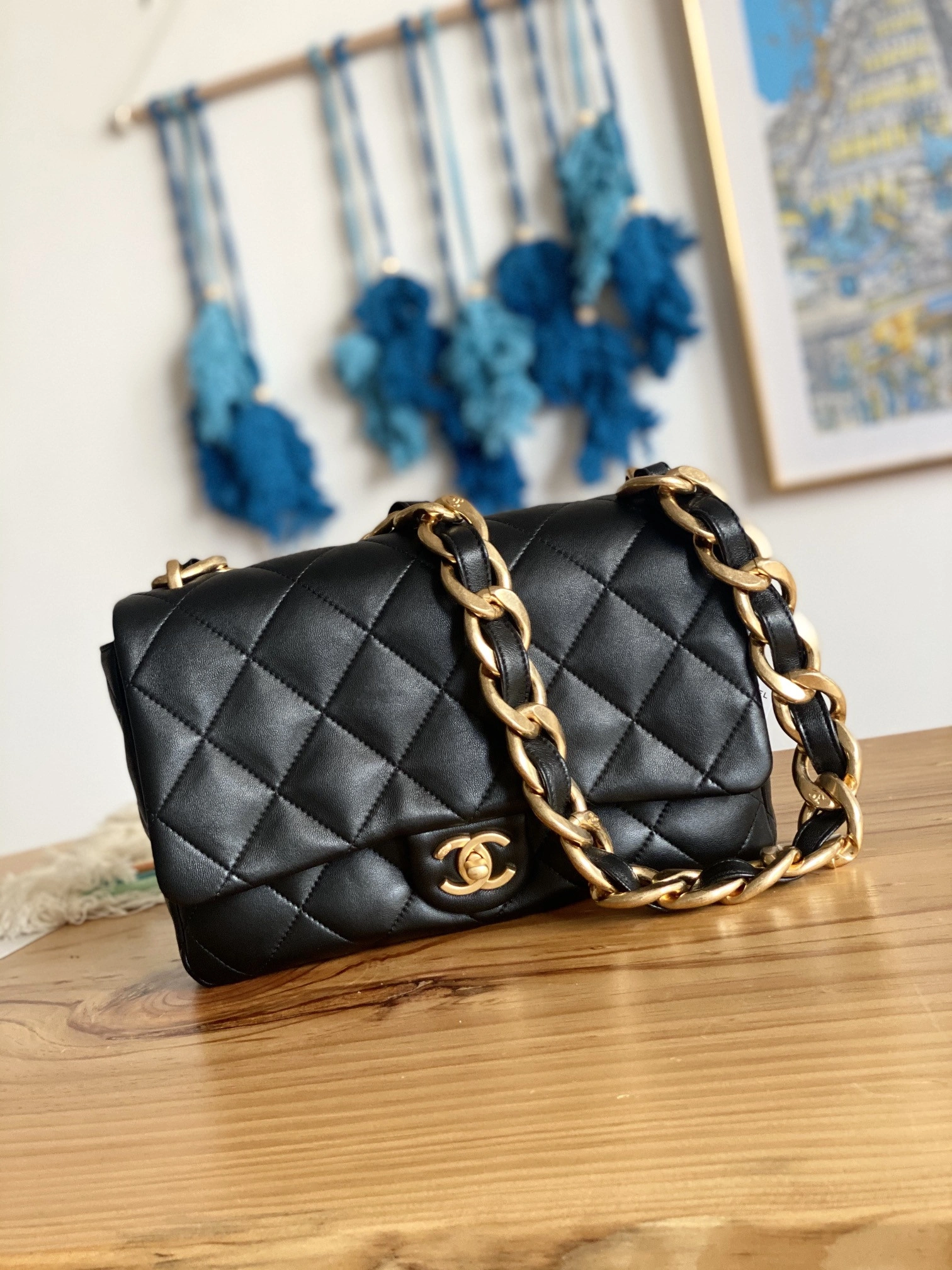 CHANEL LARGE FLAP BAG SmartChoice 498 - Image 6