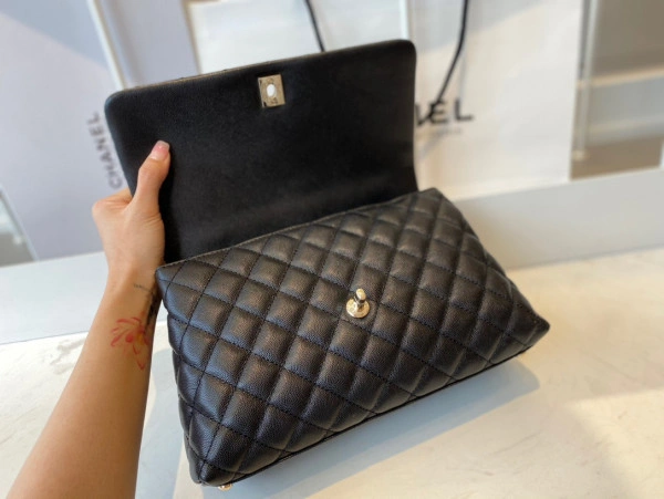 CHANEL LARGE FLAP BAG WITH TOP HANDLE HighQuality 1049 - Image 8