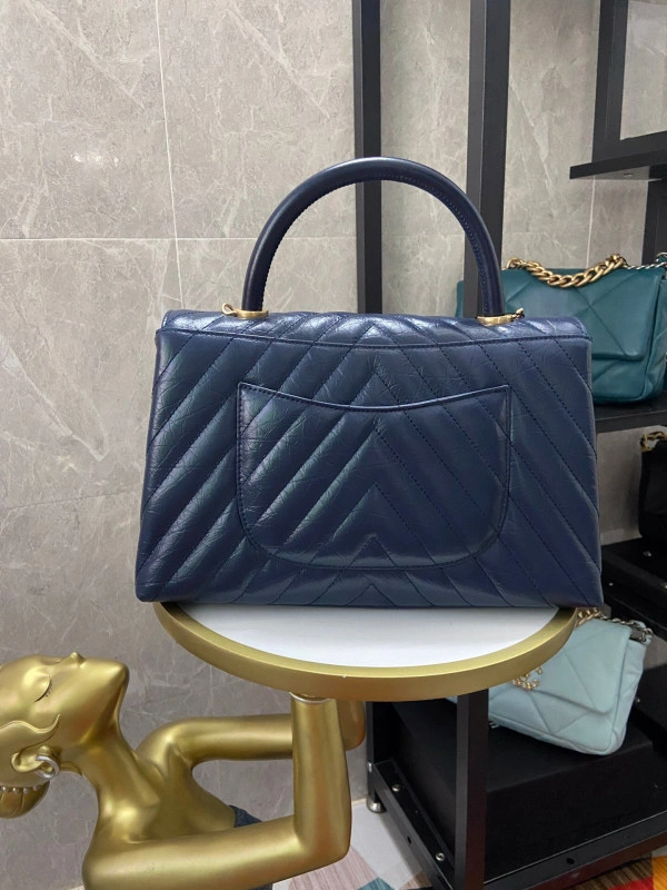 CHANEL COCO HANDLE BAG BestValue 1055 - Image 8