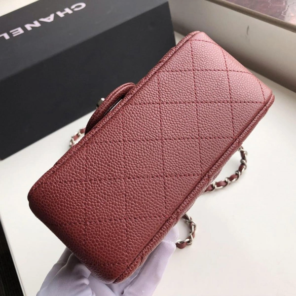 Comfortable CHANEL FLAP BAG 17CM 813 - Image 9