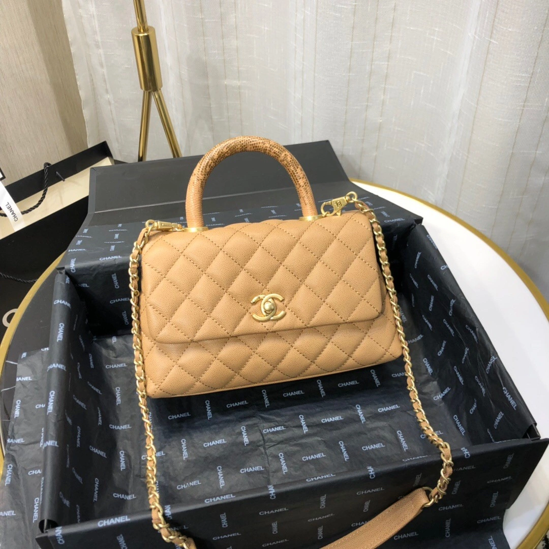 CHANEL COCO HANDLE BAG Comfortable 1097
