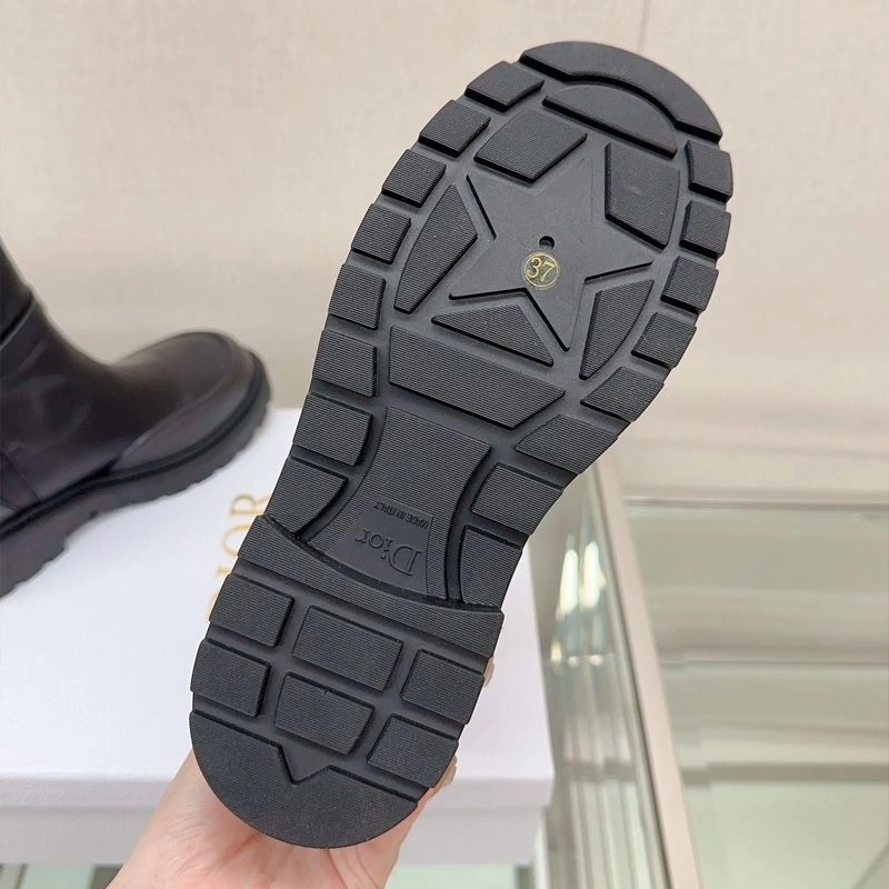 Dior Empreinte Ankle Boots Women Calfskin Black - Image 4