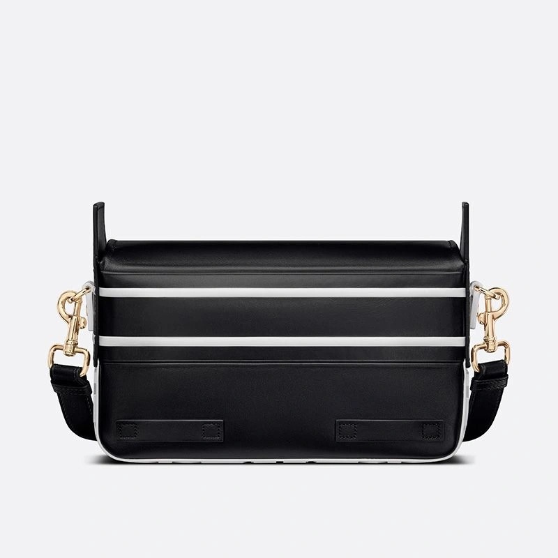 Small Diorcamp Messenger Smooth Leather Black - Image 3