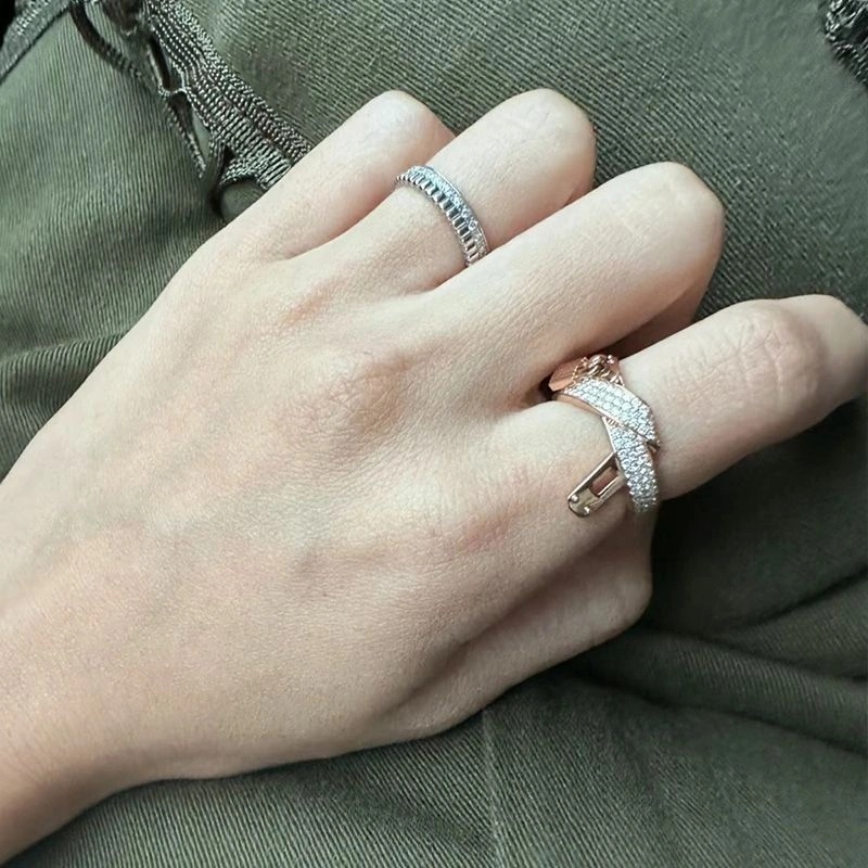 Hermes Kelly Gavroche Crystals Ring - Image 3