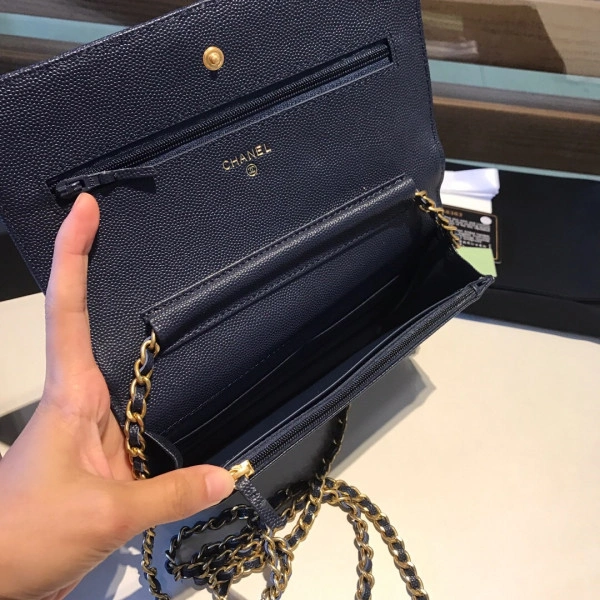 Comfortable CHANEL CHAIN WALLET 1411 - Image 10