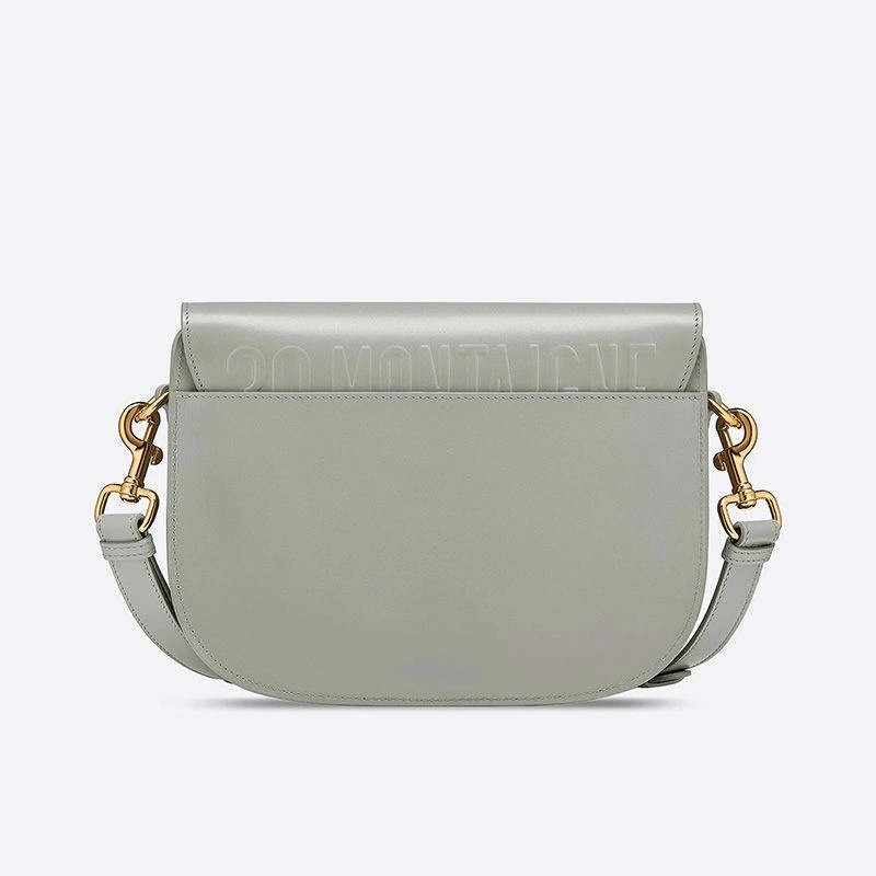 Medium Dior Bobby Bag Box Calfskin Grey - Image 3