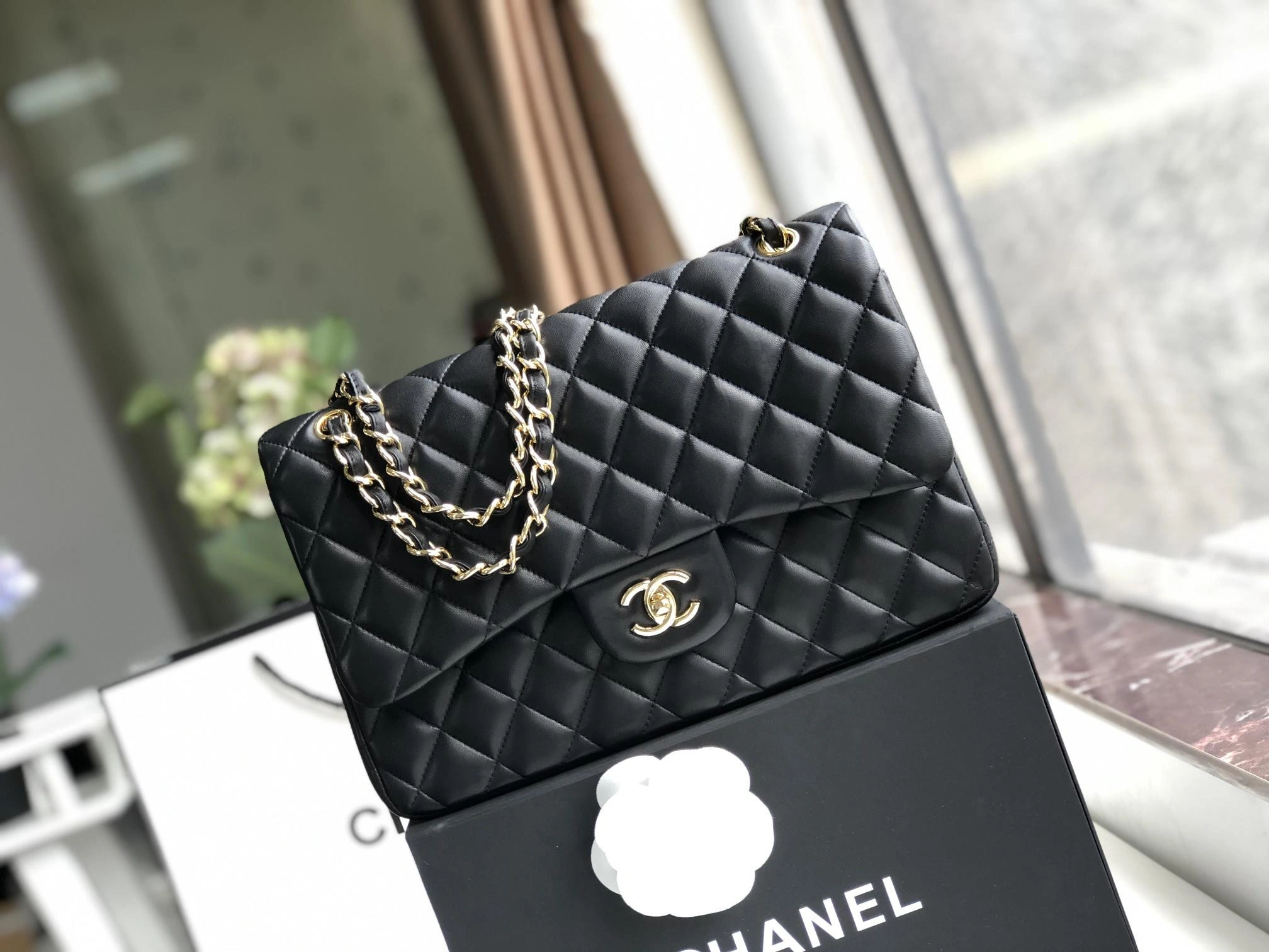 CHANEL FLAP BAG 30CM DailyWear 799 - Image 10