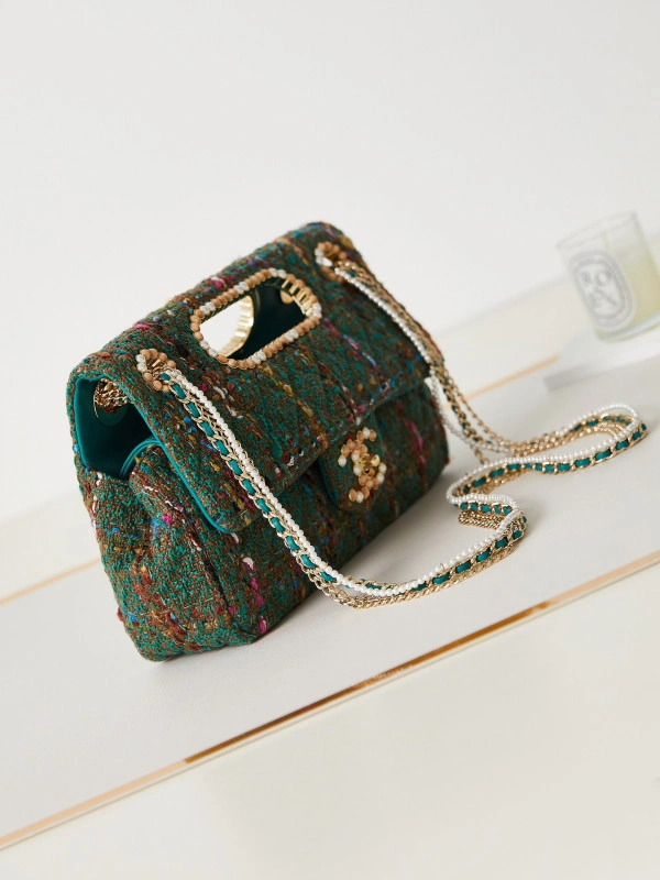 SportInspired CHANEL LARGE FLAP BAG WITH TOP HANDLE 952 - Image 3