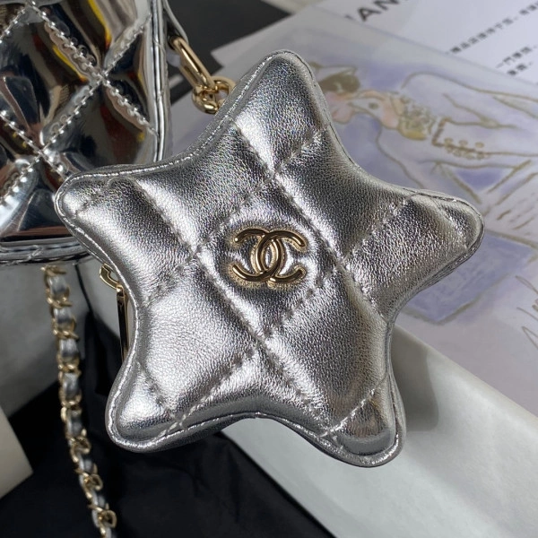 GoodFit CHANEL MINI FLAP BAG & STAR COIN PURSE 129 - Image 7