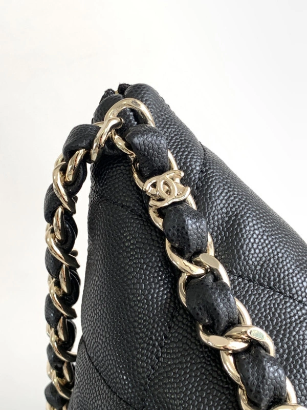 Fashionable CHANEL HOBO HANDBAG-35x 23 x 11cm 1414 - Image 5